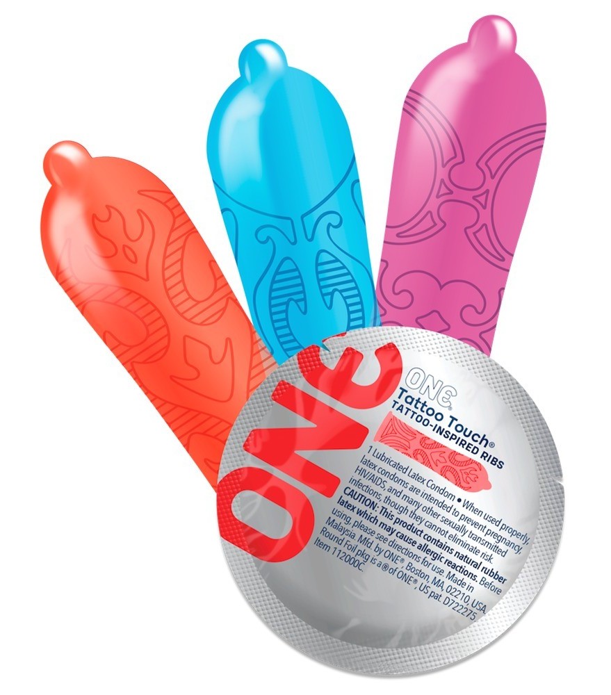Kondome „Tattoo Touch“ mit spürbaren Strukturen