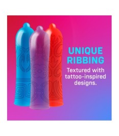 Kondome „Tattoo Touch“ mit spürbaren Strukturen