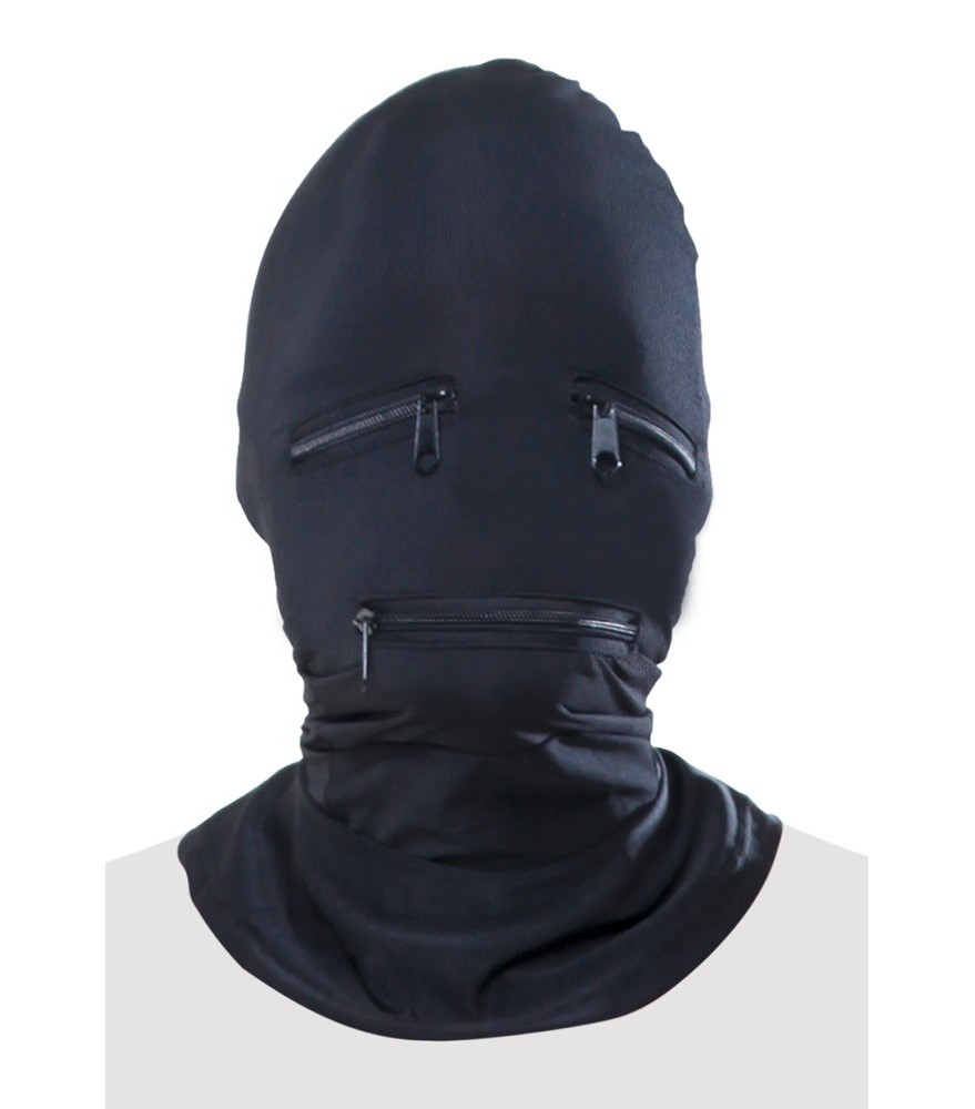 Kopfmaske „Zipper Face Hood“
