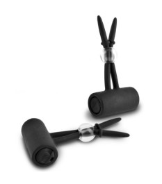 Nippelklemmen „Vibrating Silicone Nipple Lassos“