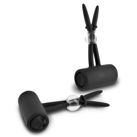 Nippelklemmen „Vibrating Silicone Nipple Lassos“
