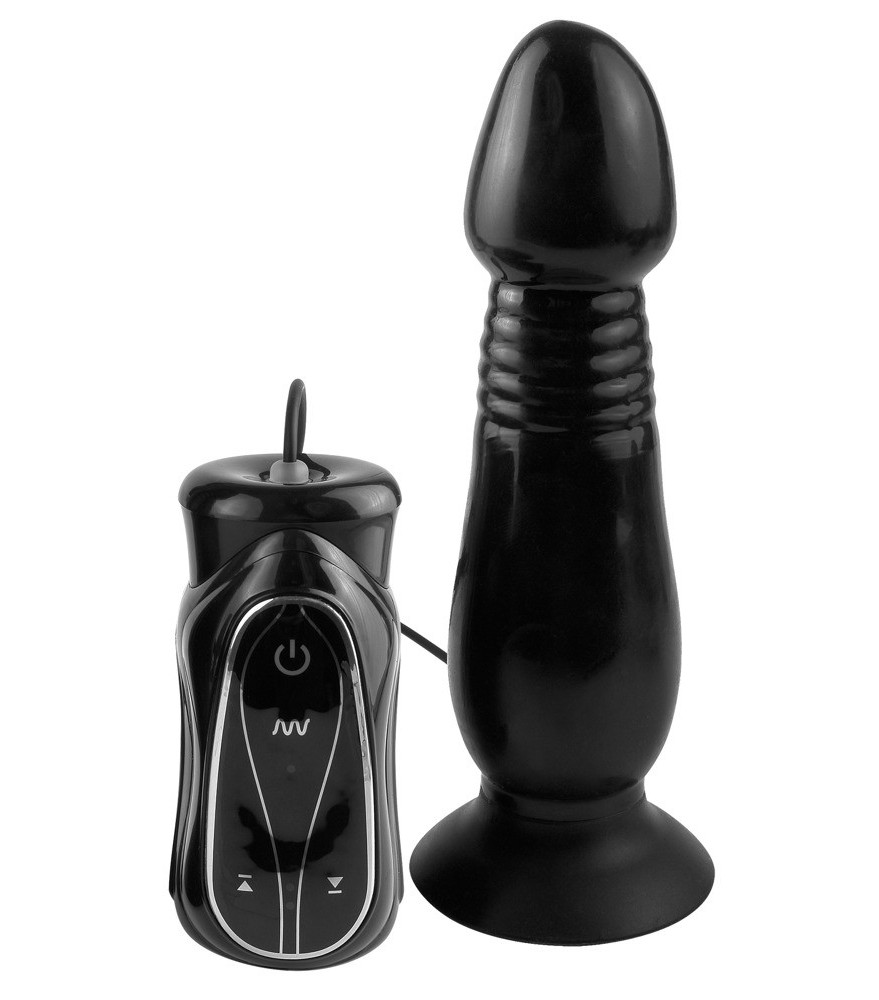 Analvibrator „vibrating thruster“ mit Stoßfunktion