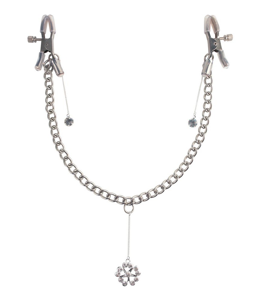 Nippelklammern „Crystal Nipple Clamps“