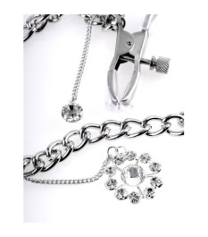 Nippelklammern „Crystal Nipple Clamps“