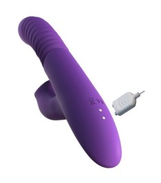 Rabbitvibrator „Ultimate Thrusting Clit Stimulate-Her“, 24 cm
