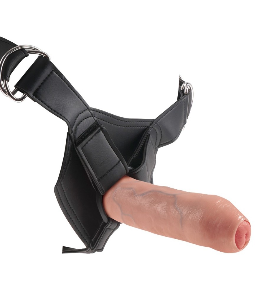Umschnalldildo „Strap-on with 7 Inch Uncut“