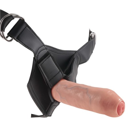Umschnalldildo „Strap-on with 7 Inch Uncut“
