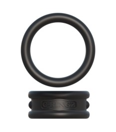 2-teiliges Set Hoden-Penisringe „Max-Width Silicone Rings“