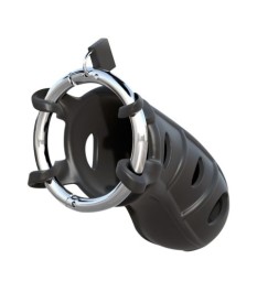 Peniskäfig „Hardcore Silicone Cock Blocker“ mit Schloss und Schlüssel