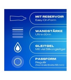 Kondome „Extra Lubricated“, latexfrei