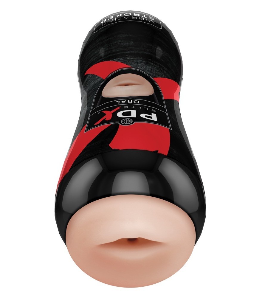 Masturbator „Vibrating Oral Stroker“ mit Vibration