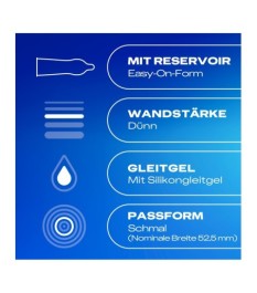 Kondome „Gefühlsecht Slim“ in schmaler Passform