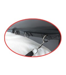 Bettfesseln „Ultimate Bed Restraint System “, mit Hand- und Fußfesseln