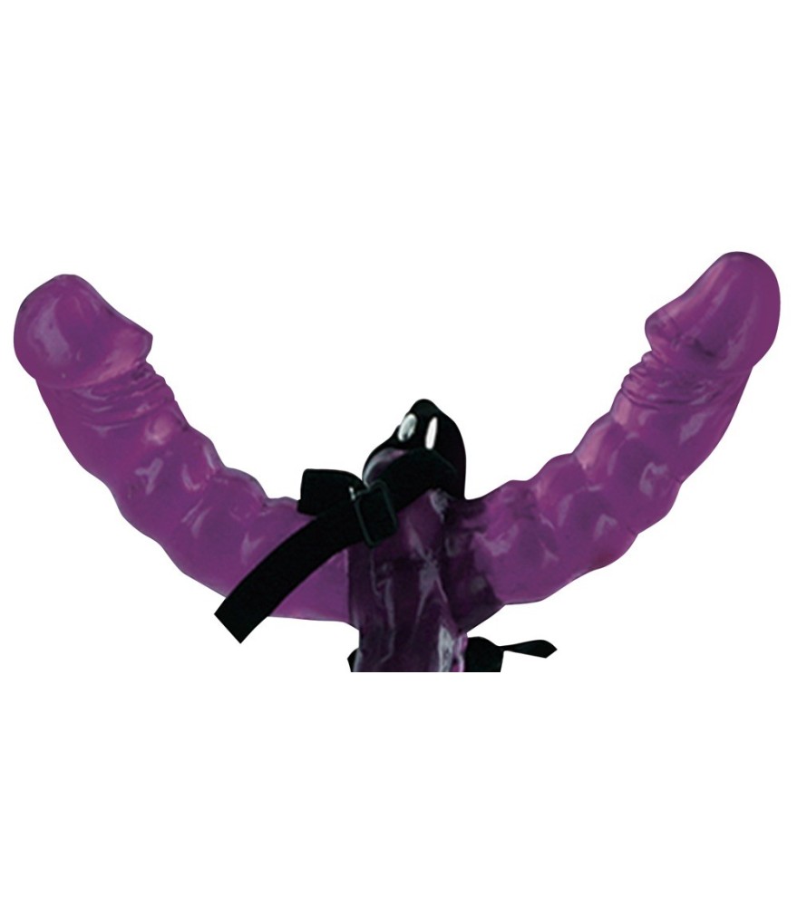 Umschnalldildo „Double Delight Strap-on“