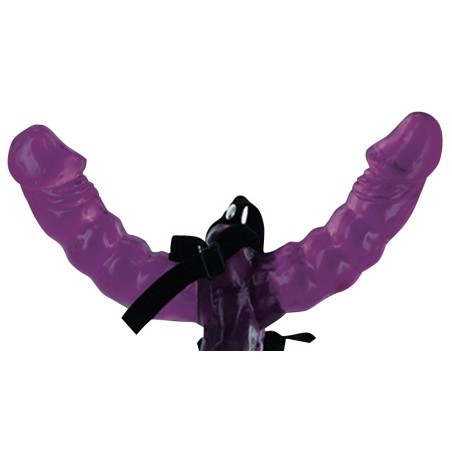 Umschnalldildo „Double Delight Strap-on“