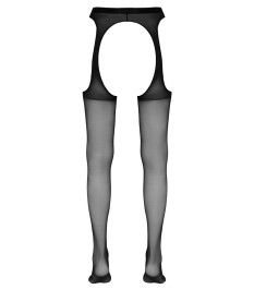 Straps-Strumpfhose in Strapsgurt-Optik