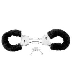 Handschellen mit Plüsch „Beginners Furry Cuffs“ mit Sicherheitsbügel