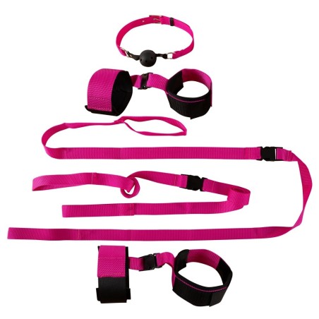 10-teiliges Bondage-Set „Pink Passion Bondage Kit“