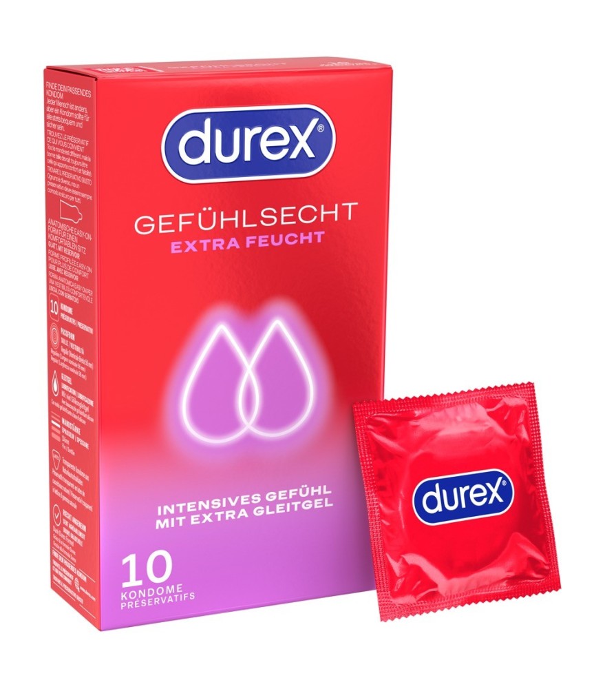 Kondome „Gefühlsecht Extra Feucht“