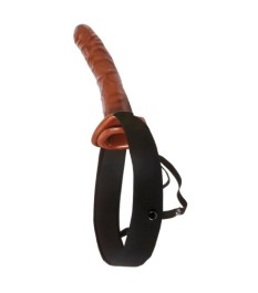 Umschnalldildo „10“ Chocolate Dream Hollow Strap-on“