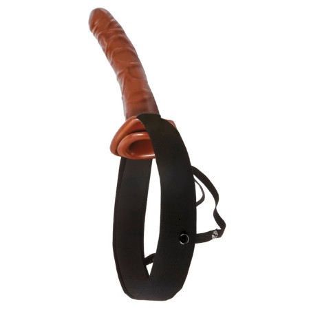 Umschnalldildo „10“ Chocolate Dream Hollow Strap-on“