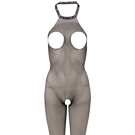 Netz-Catsuit ouvert