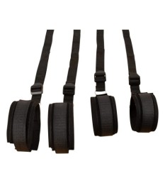 Bettfessel-Set „Wraparound Mattress Restraints“ aus Samt