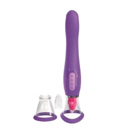 Vibrator „her ultimate pleasure“ mit Hotspot-Sauger & Zungenstimulator