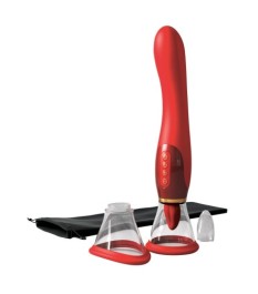 Saug-Vibrator „her ultimate pleasure 24k Gold Luxury Edition“