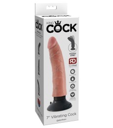 Vibrator „7" Vibrating Cock“, 21 cm