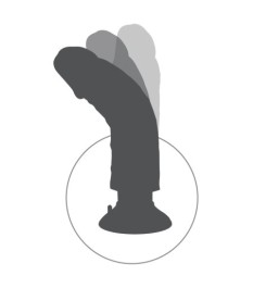 Vibrator „8“ Vibrating Cock“, 25 cm