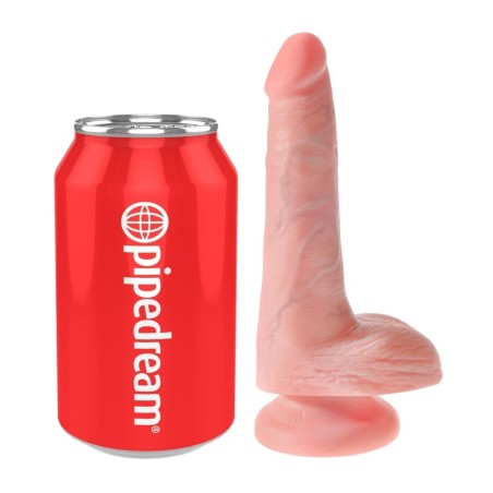 Dildo „6" Cock with Balls“ mit Saugfuß