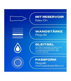 Kondome „Performa“ mit Verzögerungsgel in der Spitze
