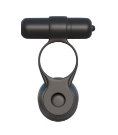 Vibro-Penisring „Posable Partner Double Penetrator“ mit Dildo