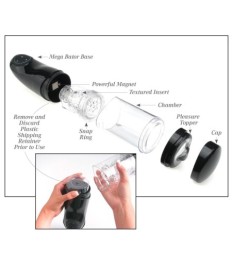 Masturbator „Mega-Bator Pussy“ mit Tablet-Halterung