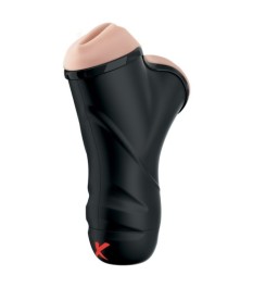 Masturbator „Double Penetration Vibrating Stroker“ mit 2 Öffnungen