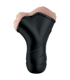 Masturbator „Double Penetration Vibrating Stroker“ mit 2 Öffnungen