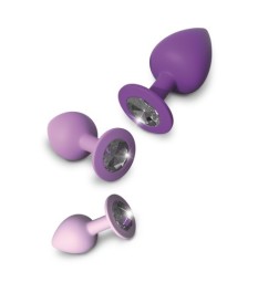 3-teiliges Analplug-Set „her little gems trainer set“