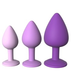 3-teiliges Analplug-Set „her little gems trainer set“, in verschiedene