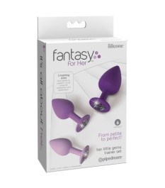 3-teiliges Analplug-Set „her little gems trainer set“, in verschiedene