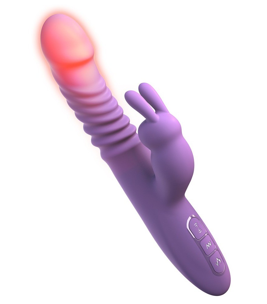 Stoßvibrator “her thrusting silicone rabbit”