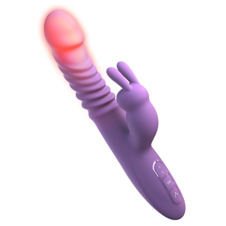 Stoßvibrator “her thrusting silicone rabbit”