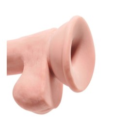 Dildo „6,5" Triple Density Cock with Balls“, 17 cm