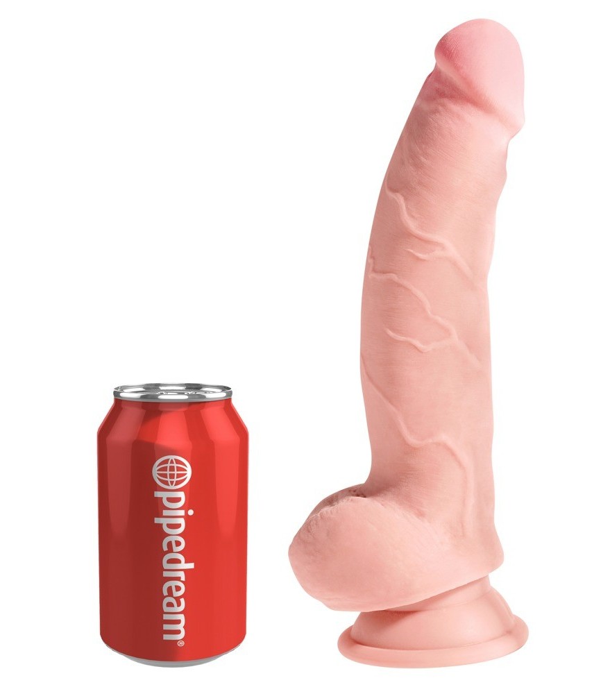 Dildo „8" Triple Density Cock with Balls“