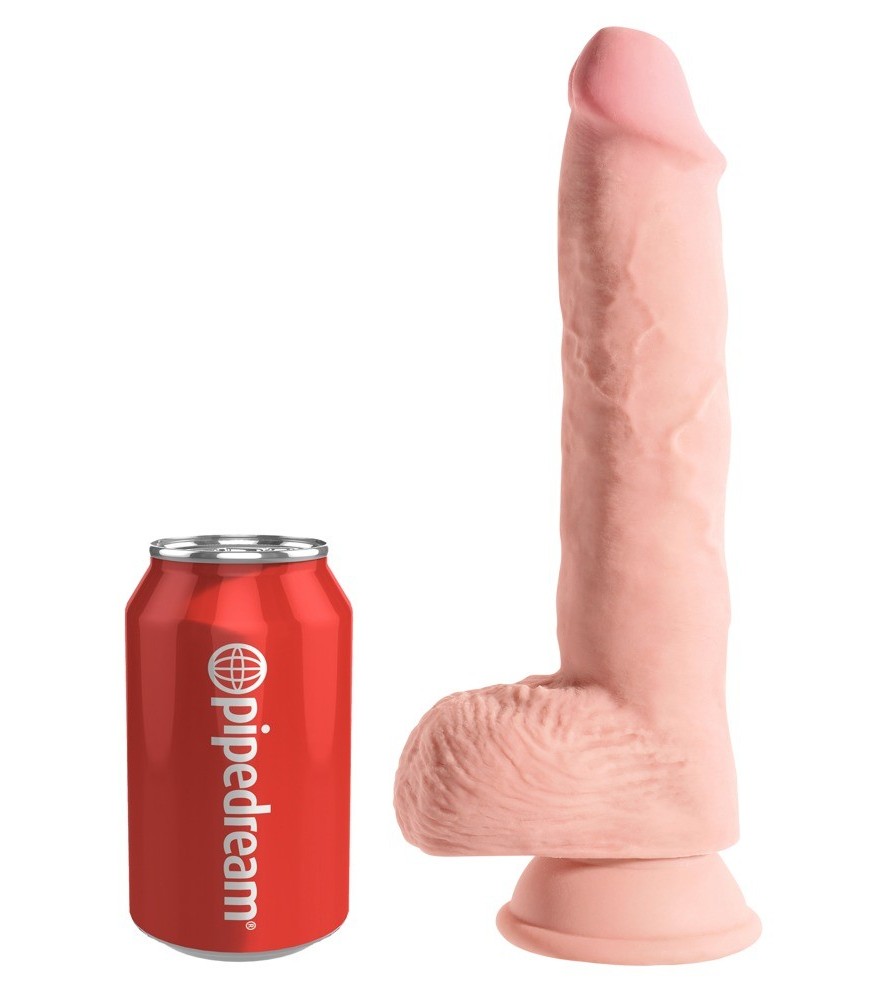 Dildo „10" Triple Density Cock with Balls“