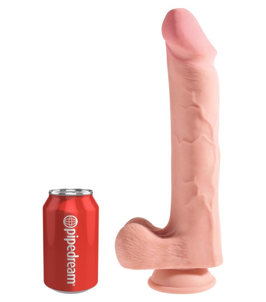 Dildo „12" Triple Density Cock with Balls“