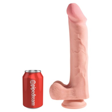 Dildo „12" Triple Density Cock with Balls“