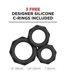 Dildo „6,5" Triple Density Cock with Balls“, 17 cm