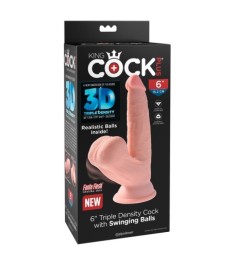 Dildo „10" Triple Density Cock with Balls“, 28 cm