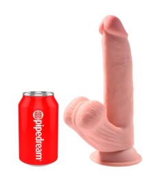 Dildo „Triple Density Cock with Swinging Balls“